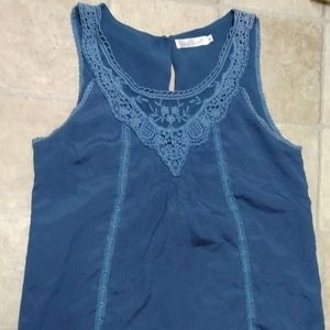 Good Look Women's Blue Blouse Size Small